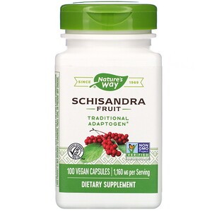 Nature's Way, Schisandra, 1.160 mg, 100 vegane Kapseln