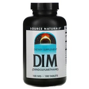 Source Naturals, DIM (Diindolylmethan), 100 mg, 180 Tabletten