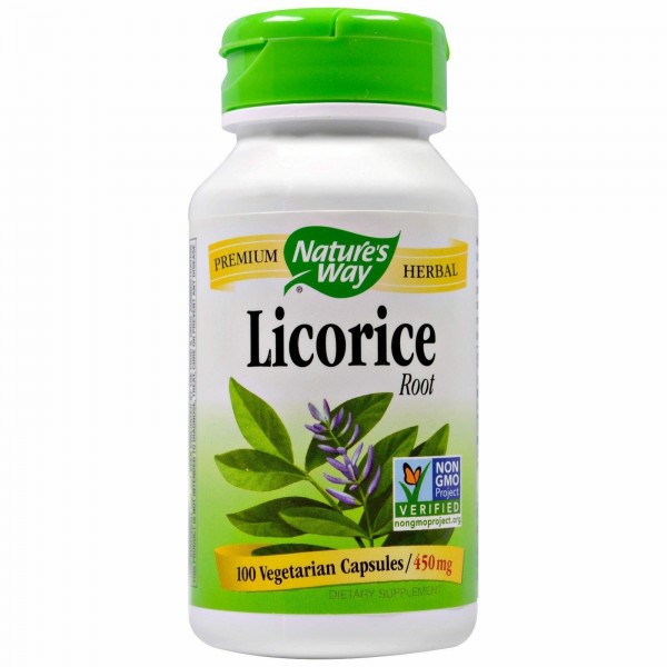 Licorice Root, 900 mg, 100 Vegan Capsules