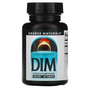 Source Naturals, DIM, 100 mg, 60 Tabletten